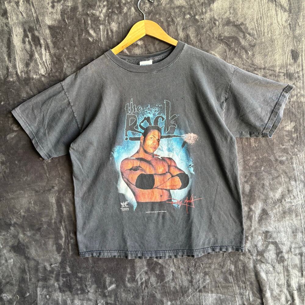 Vintage 1998 WWF The Rock T-Shirt